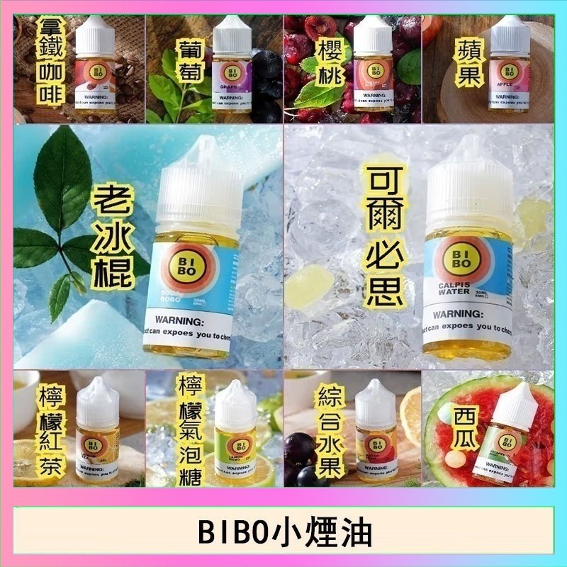BIBO BIBO經典系列主機小煙油30ML